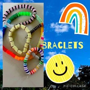 PACK OF BRACLETS-hand made-bought from shop